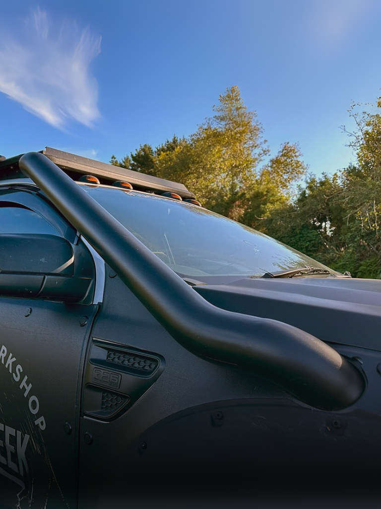 Lucas Creek 4" Stainless Steel Snorkel – Ford Ranger 3.2L