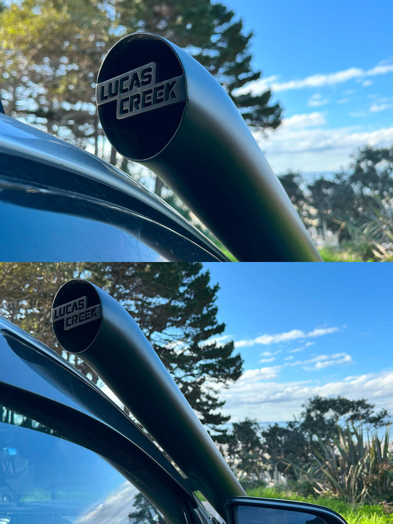 Lucas Creek 4" Stainless Steel Snorkel – Ford Ranger 3.2L
