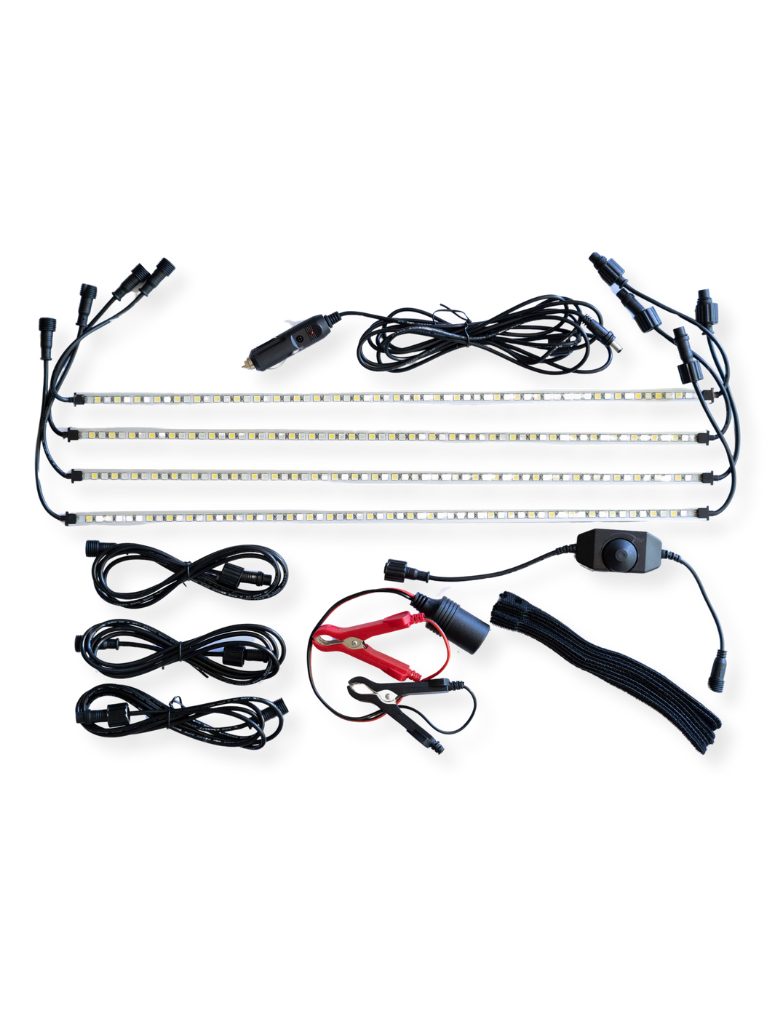 LED Camping Light Set – Amber/White