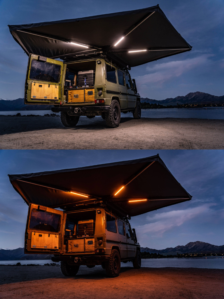 LED Camping Light Set – Amber/White