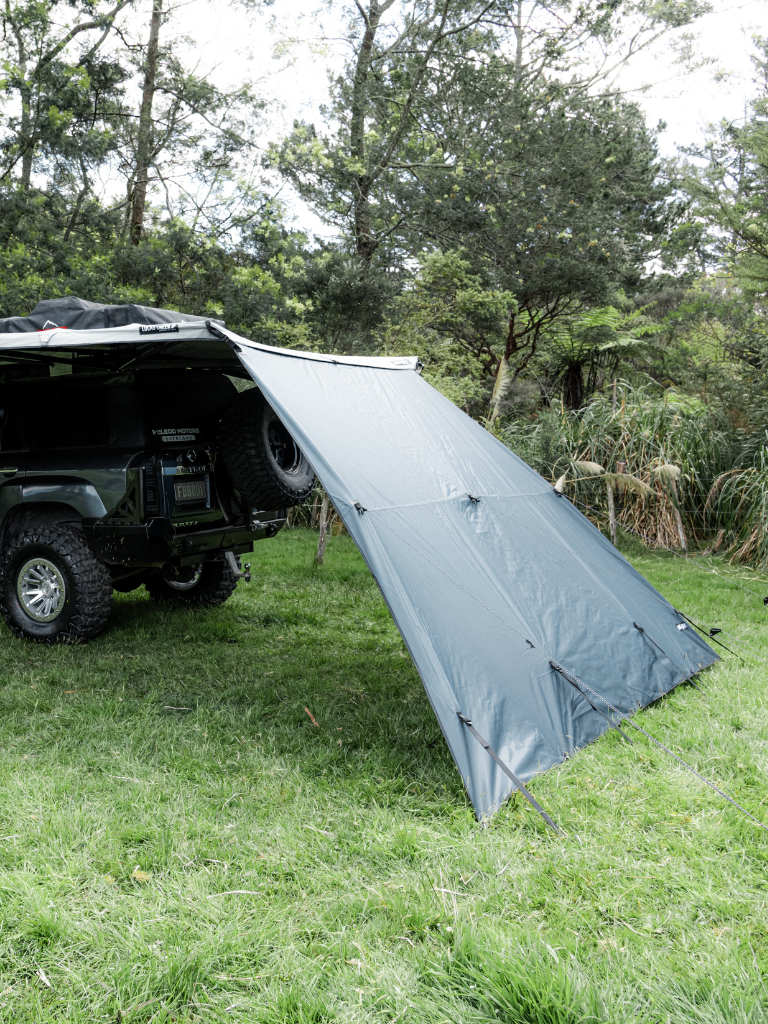 Fantail 270 Awning Waterproof Shade Wall