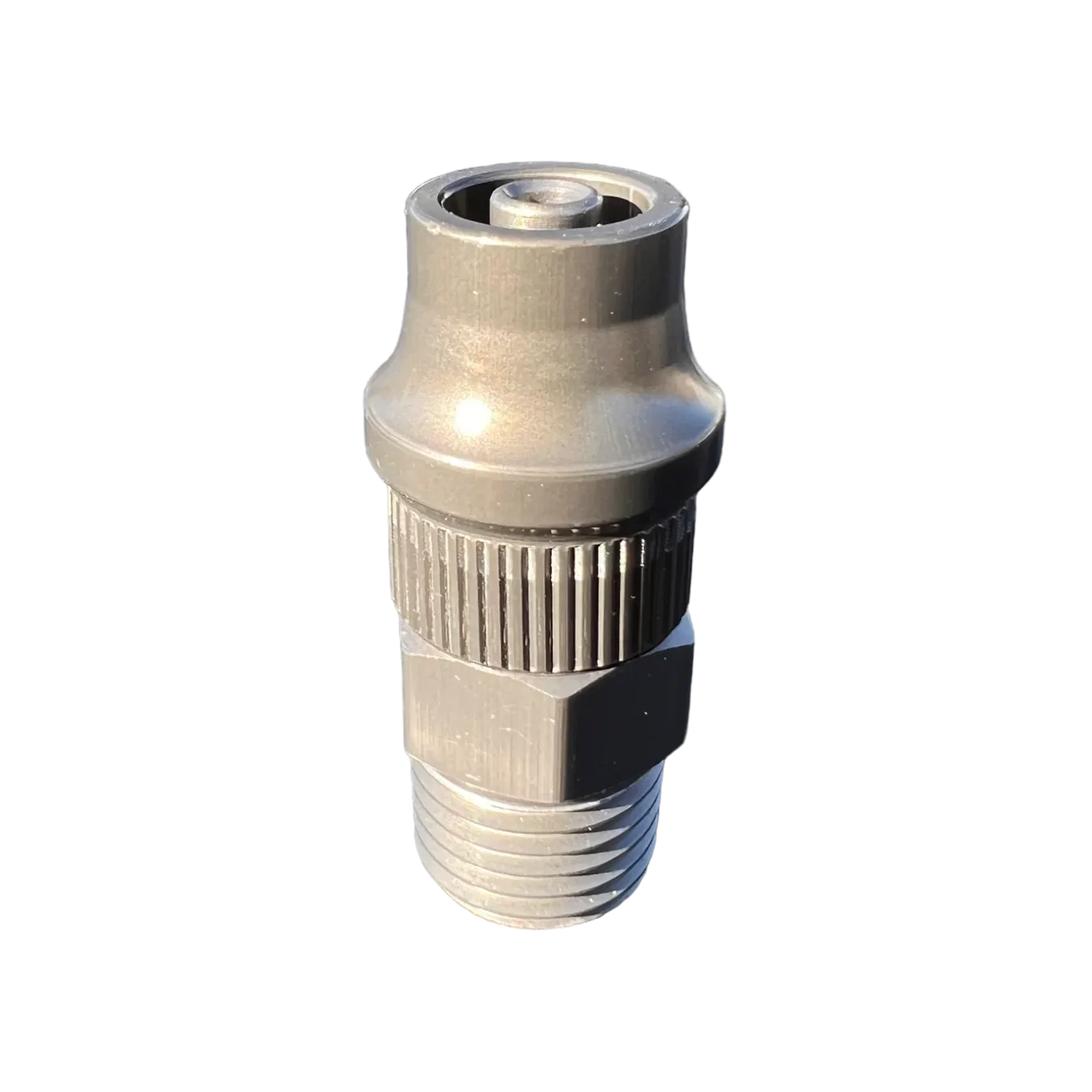 APEX DESIGNS - CRS Hose end Fitting 3/8" ID to 1/4" NPT with Cover Nut