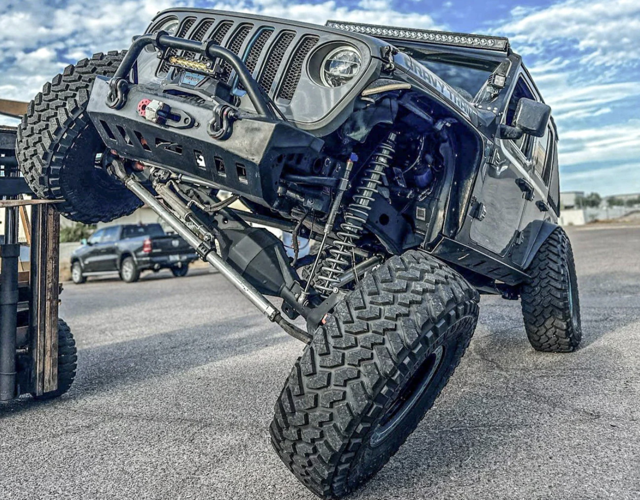 APEX DESIGNS - autoLYNX Jeep Sway Bar Disconnect 8"