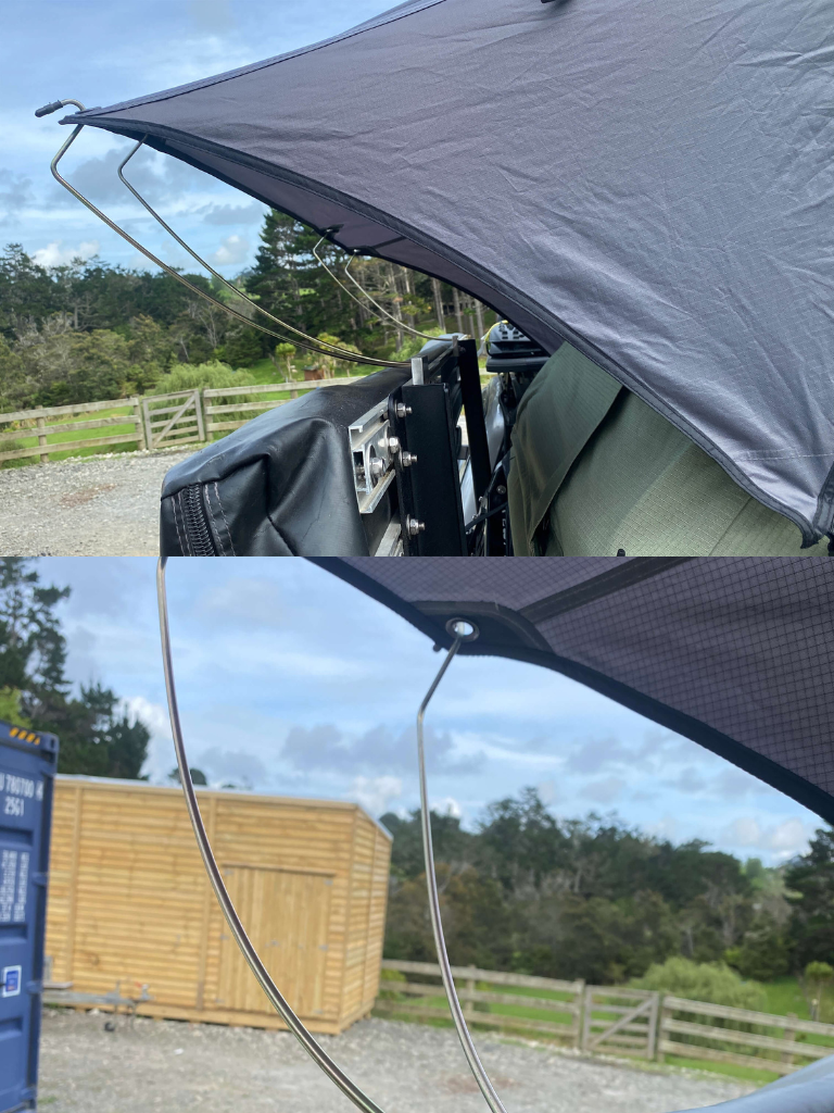 Rooftop Tent Rainfly Pole Adapter Kit
