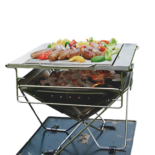 camping fire bit bbq