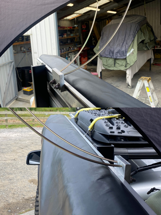 Rooftop Tent Rainfly Pole Adapter Kit