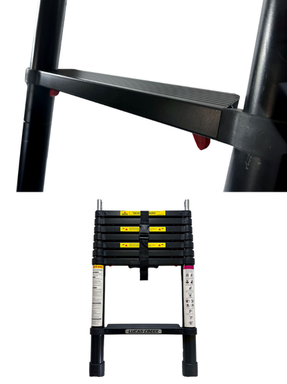 Roof Top Tent Ladder – Angled Wide Rung