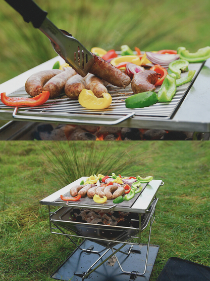 Lucas Creek Stainless Steel BBQ / Firepit