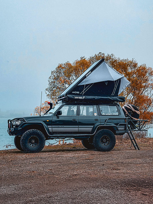 Premium hard shell Luxe tent - aluminium - narrower shell - super comfortable - long warranty