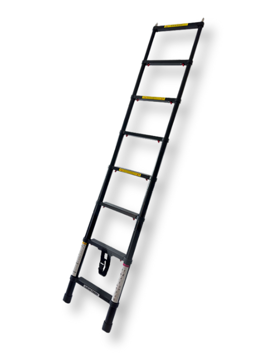 Roof Top Tent Ladder – Angled Wide Rung