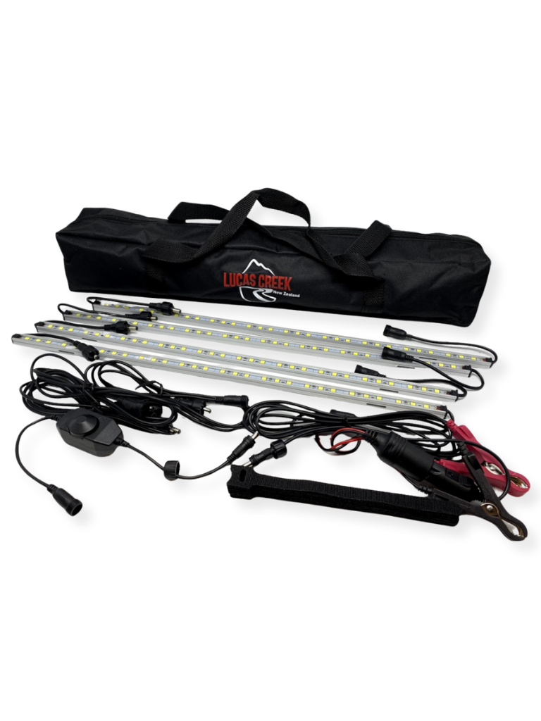 Lucas Creek LED Camping Light Set – White