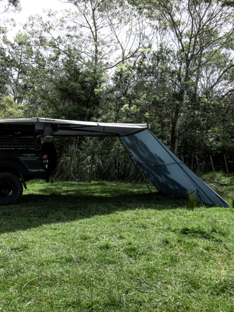 Fantail 270 Awning Waterproof Shade Wall