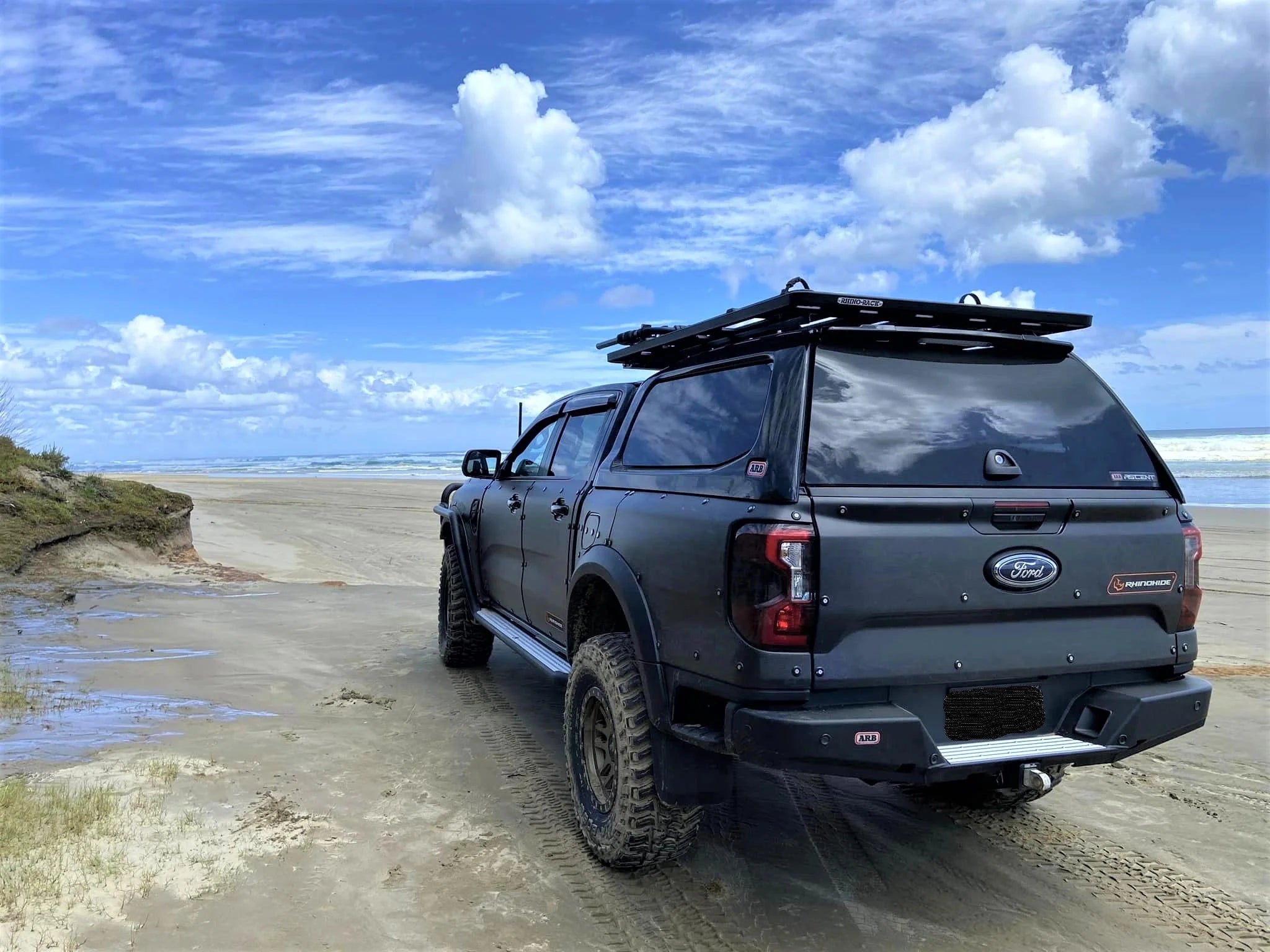 Rhinohide Armor® Rear Tailgate Protector - Ford Ranger & Raptor Next G ...