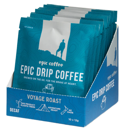 Epic Coffee Voyage (Decaf) Roast Drip Filters - 10PK
